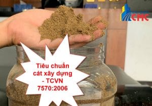 Tiêu chuẩn cát vàng đổ bê tông