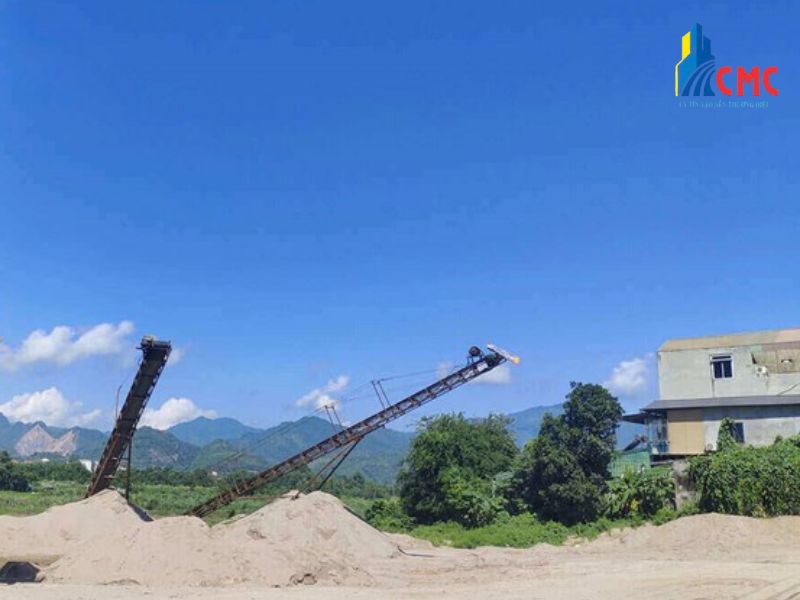 Quy trình làm việc và vận chuyển cát xây dựng tại VLXD CMC
