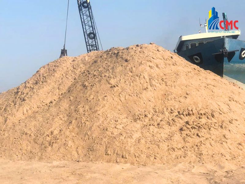 Cát xây tô được sàng lọc kỹ càng để loại bỏ tạp chất, sỏi cuội hay đất sét