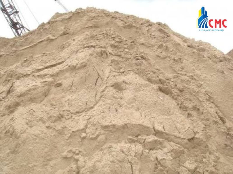 Cát xây tô thường là cát hạt trung hoặc hạt mịn