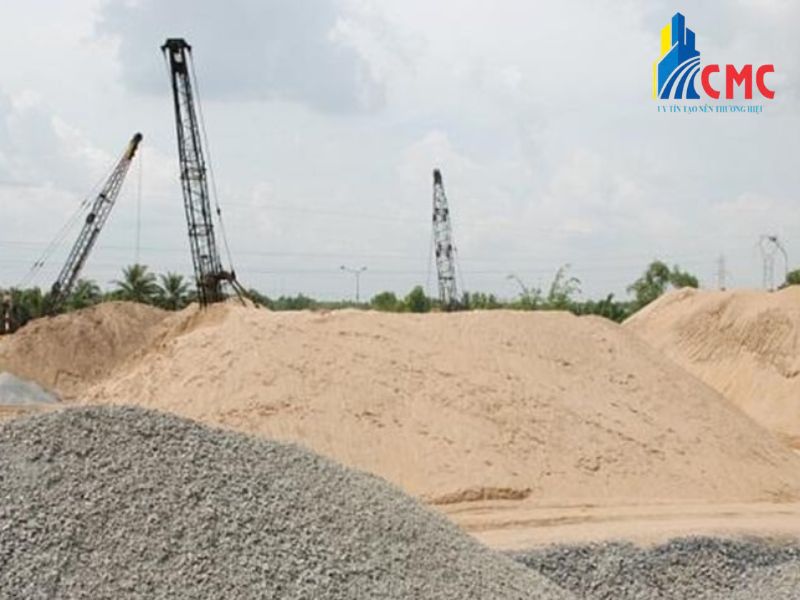 Hệ thống sà lan công suất lớn của CMC vận chuyển cát xây tô trực tiếp từ mỏ về bến bãi