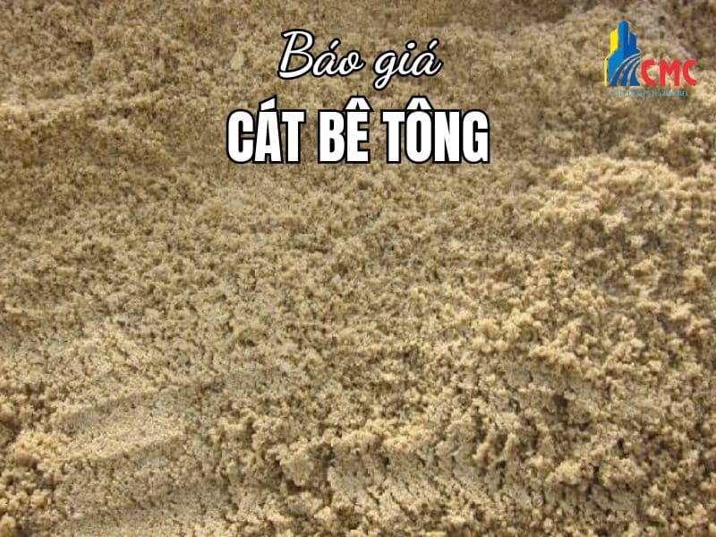 Giá Cát Bê Tông Mới Nhất Hôm Nay Và Những Điều Chủ Thầu Cần Biết