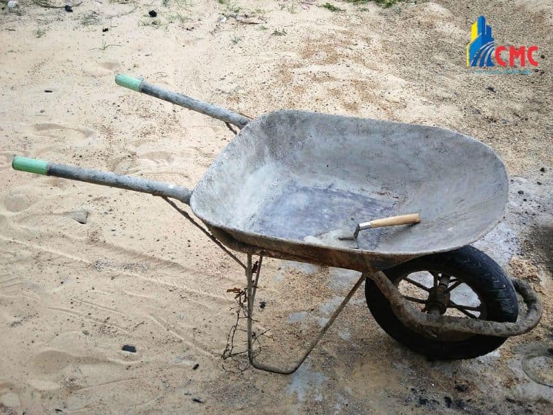 1m3 cát bằng bao nhiêu xe rùa?