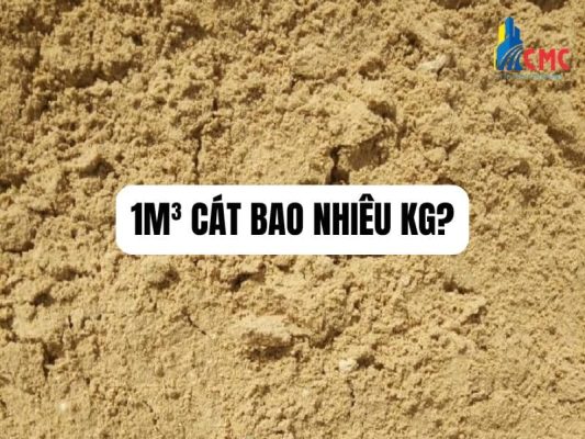 1m3 Cát Bao Nhiêu Kg? Bảng Trọng Lượng Quy Đổi Các Loại Cát Chuẩn Nhất