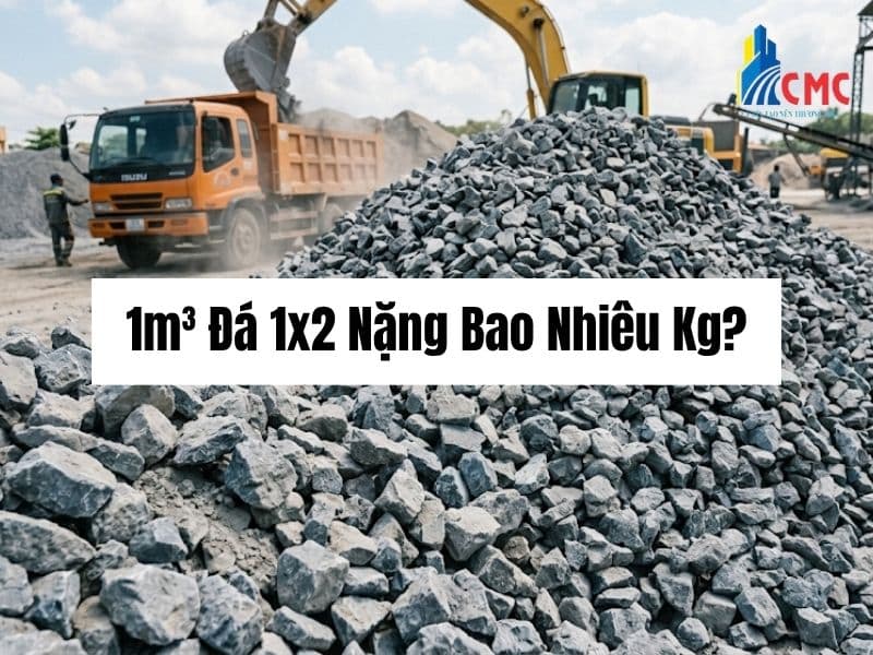1m3 Đá 1x2 Bao Nhiêu Kg? Trọng Lượng Chuẩn Và Cách Quy Đổi