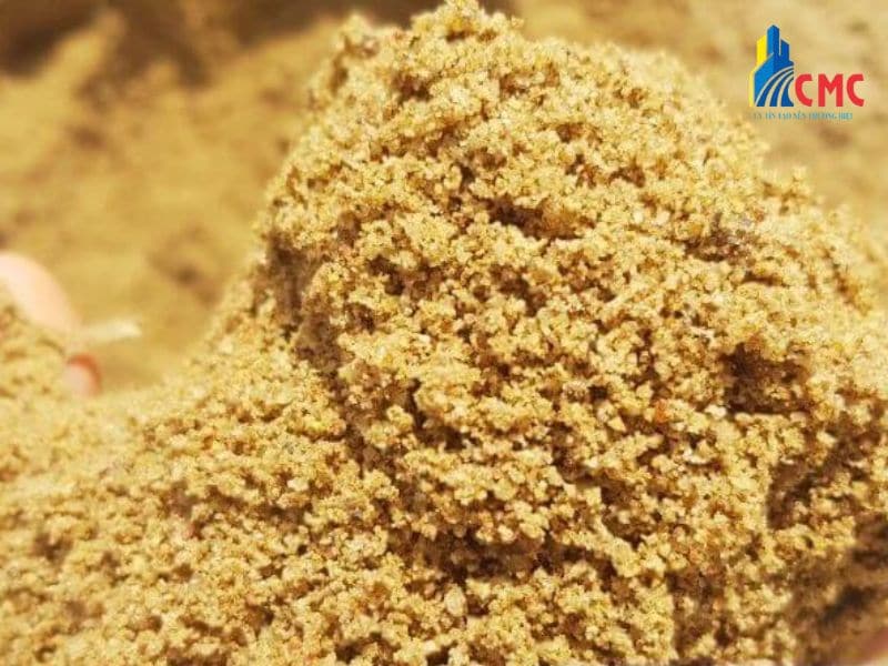 Đặc điểm nhận diện của cát vàng trong xây dựng