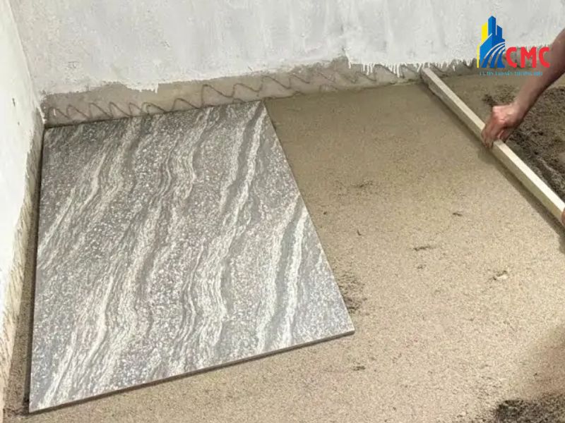 Cách tính cát xây nhà cho hạng mục cán nền, ốp lát