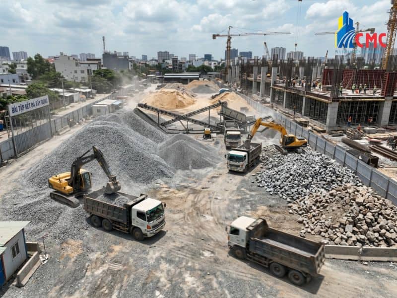 Hệ số hao hụt đá xây dựng trong thi công