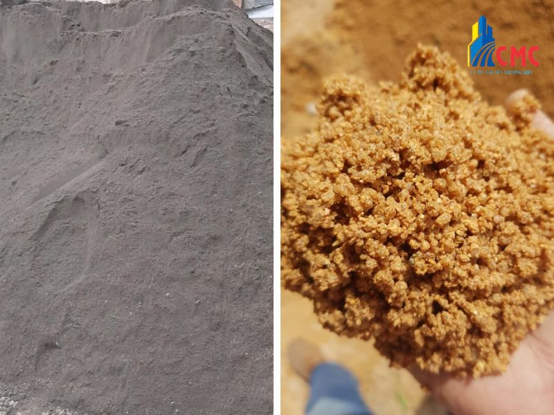 Hiểu rõ kích thước hạt và tỷ lệ tạp chất giúp chủ thầu giải quyết triệt để câu hỏi nên dùng cát vàng hay cát đen