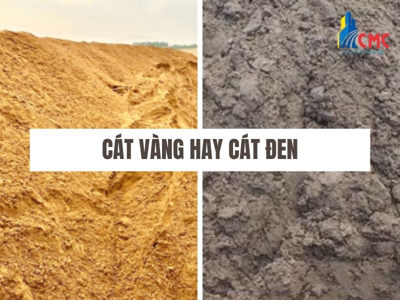 Lựa Chọn Cát Vàng Hay Cát Đen? Bí Quyết Chuẩn Kỹ Thuật